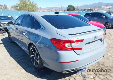 2021 Honda Accord Sport 2.0T from USA, damaged, VIN 1HGCV2F30MA009620